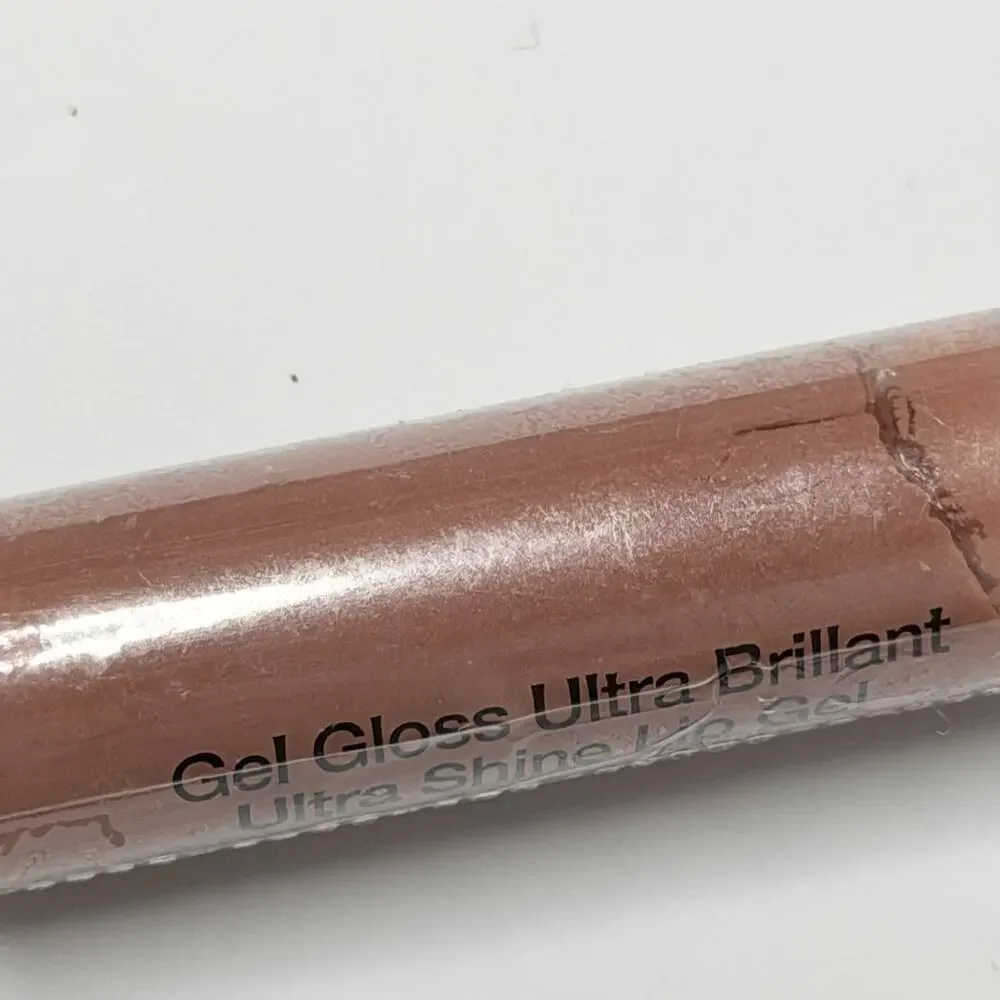 Sephora Ultra Shine Lip Gel Gloss 04 Perfect Nude Travel .1 oz 2.9g Sealed New